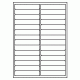 423 - Label Size 97mm x 20mm - 28 labels per sheet